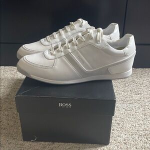 Hugo BOSS brand new Ivory Men's Sneakers size US 9